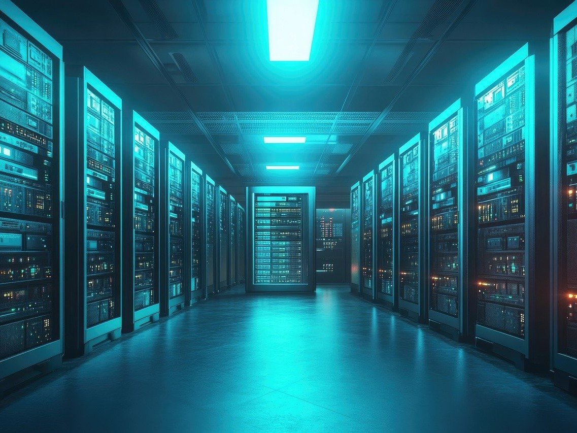 Servenraum-Blower Door Test